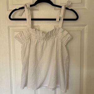 Gorgeous White Tie-Strap Tank